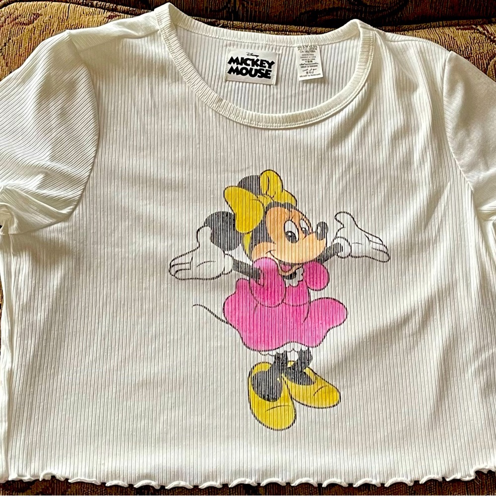 Minnie Mouse Crop Top